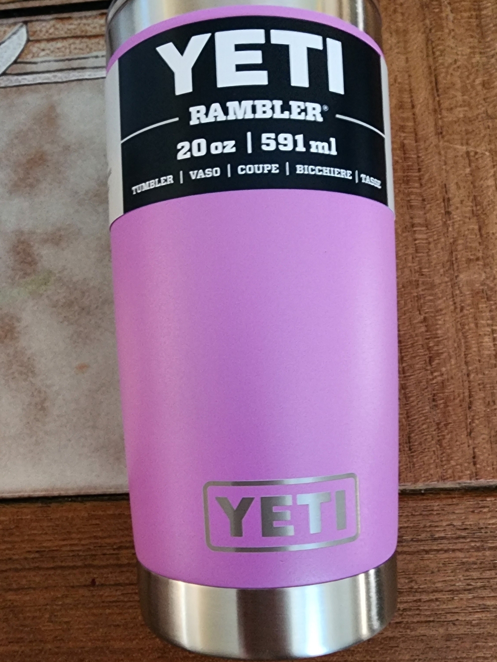YETI Rambler 20 oz Tumbler Cherry Blossom NEW
